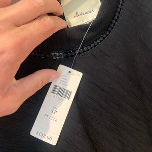 NEW anthropology black romper